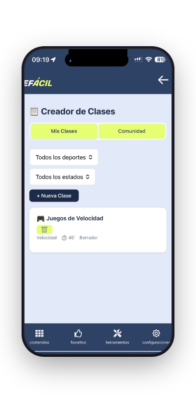 Creador de Clases